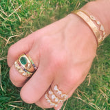 Rainbow Eternity Band - Lexie Jordan Jewelry