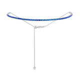 Sapphire Bolo Necklace - Lexie Jordan Jewelry