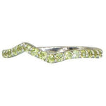 Sapphire Stackable Ring | Vivid Rainbow Sapphires | 14K Gold - Lexie Jordan Jewelry