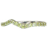 Sapphire Stackable Ring | Vivid Rainbow Sapphires | 14K Gold - Lexie Jordan Jewelry