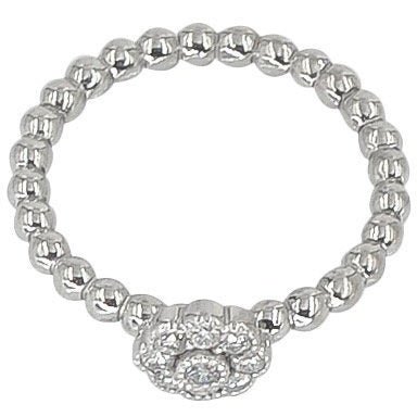 Stackable Flower Rings | Diamond Clusters | 18K Gold - Lexie Jordan Jewelry