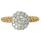 Stackable Flower Rings | Diamond Clusters | 18K Gold - Lexie Jordan Jewelry