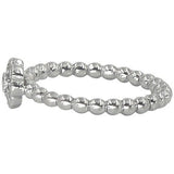 Stackable Flower Rings | Diamond Clusters | 18K Gold - Lexie Jordan Jewelry