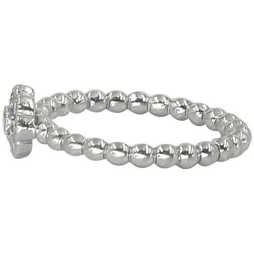 Stackable Flower Rings | Diamond Clusters | 18K Gold - Lexie Jordan Jewelry