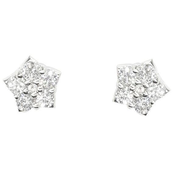 Star Stud Earrings | Diamonds | 18K Gold - Lexie Jordan Jewelry