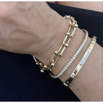 U Link Chain | 14 K Gold - Lexie Jordan Jewelry